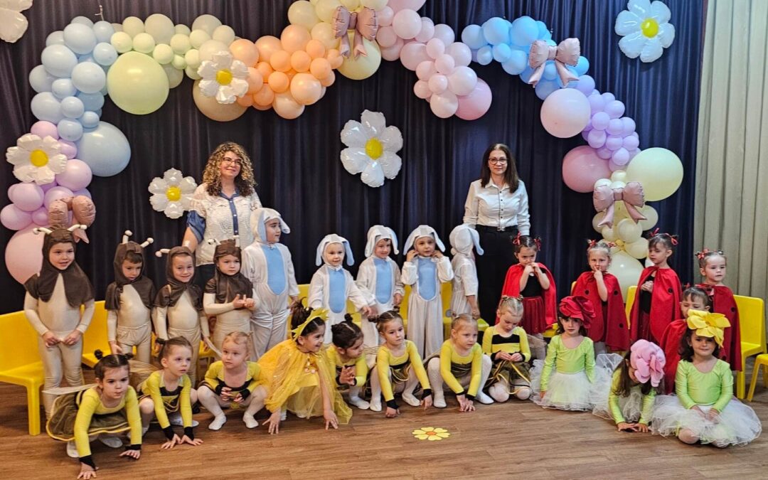 Децата от първа група посрещнаха пролетта